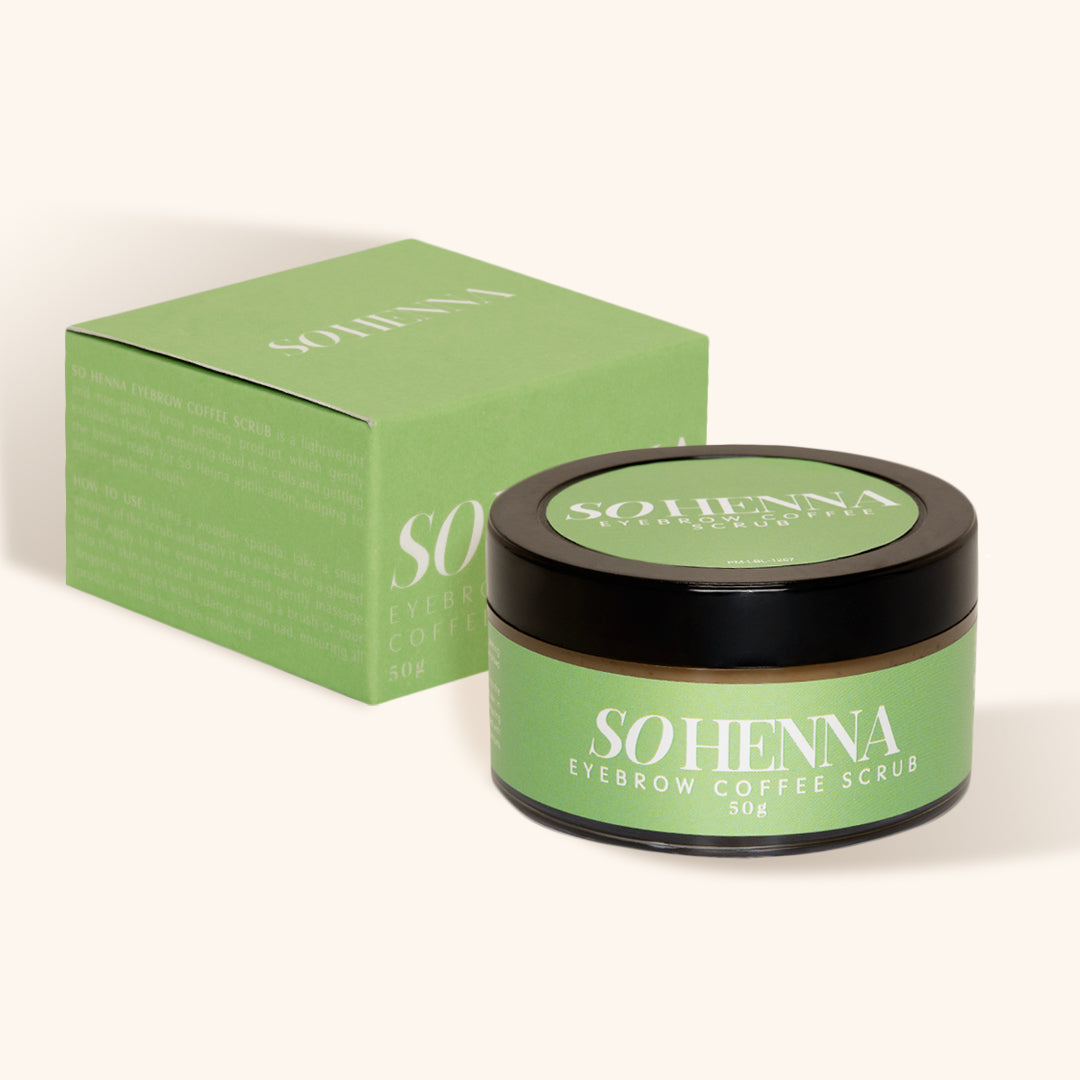Esfoliante para sobrancelhas So Henna