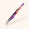 Angled Isolation Eyelash Extensions Tweezers