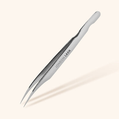 Angled Isolation Eyelash Extensions Tweezers