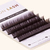 Black Brown Faux Mink Lashes - Sample