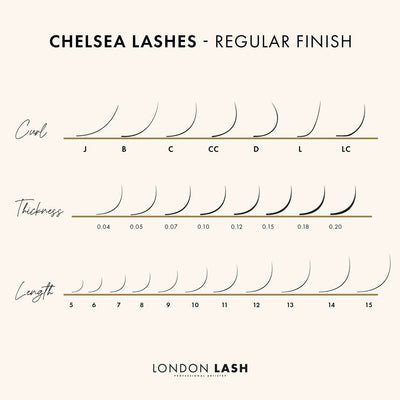 Mega Volume Chelsea Lashes 0.05 | Professional Eyelash Extensions at London Lash Pro