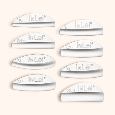 InLei® TOTAL - Silicone Lash Curlers (8 pairs)