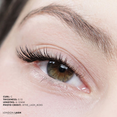 Classic Faux Mink Mayfair Lashes 0.12 - Professional Eyelash Extensions at London Lash