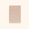 Small wooden cuticle sticks / pushers remove dead skin and use for nail design, manicures and pedicures