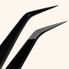 Fiber Tip Eyelash Extensions Tweezers