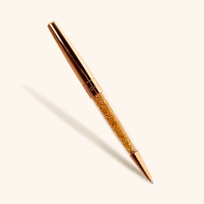 Rose Gold Crystal Pen