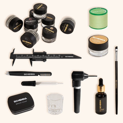 SO HENNA Brow Starter Kit - Pro size