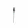 Staleks Carbide nail drill bit, "cone" green, head diameter 6mm / working part 14mm FT71G060/14.