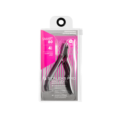 STALEKS PRO cuticle nippers SMART 80 / NS-80-4 / 4mm